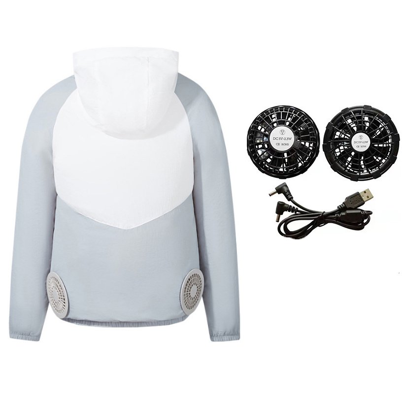 Summer air Conditioned Clothes 12v Battery Work Ac Cooling Jacket for Women