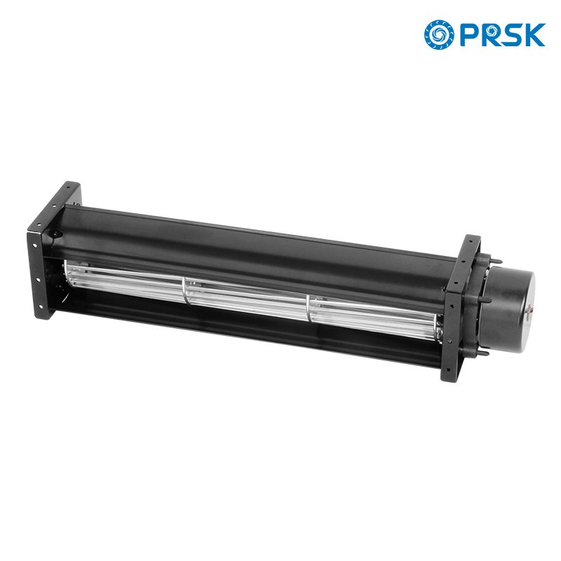 PRSK 12V 24V 50mm DC Silent Cross Flow Fans Small Tangential Fan Air Curtain Impeller Blower Exhaust Fan