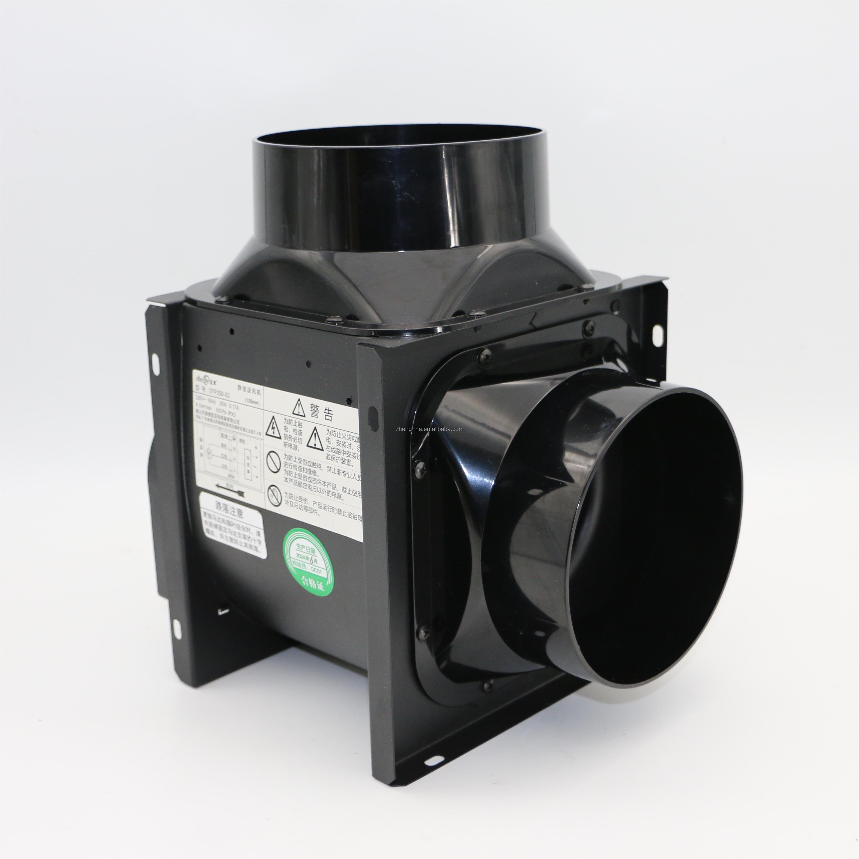 Zhenghe Split Duct Fan Convenient Installation Long Life Reversible Ducted Fan Silent Duct Fan