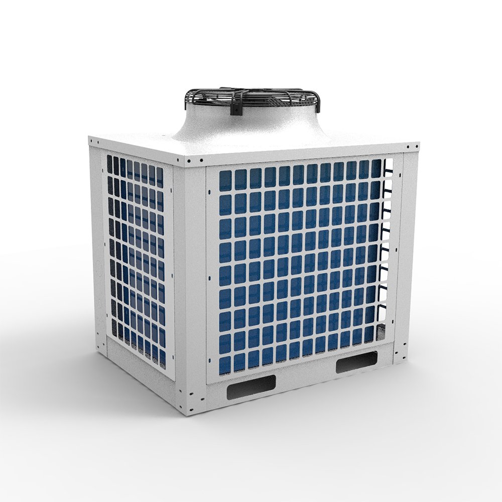 Top Type V 4 HP Industrial Refrigeration Compressors AC DC Monoblock Semi-Hermetic Closed Type R410A Gear Motor Condensing Units