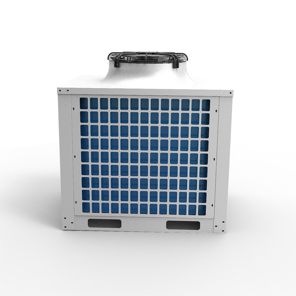 Top Type V 4 HP Industrial Refrigeration Compressors AC DC Monoblock Semi-Hermetic Closed Type R410A Gear Motor Condensing Units