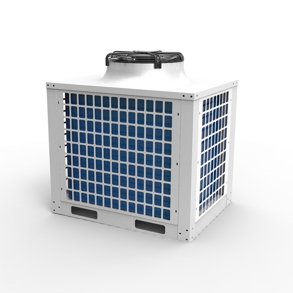 Top Type V 4 HP Industrial Refrigeration Compressors AC DC Monoblock Semi-Hermetic Closed Type R410A Gear Motor Condensing Units