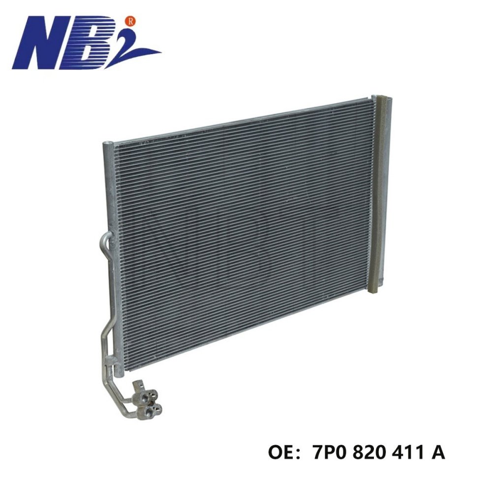 New Condenser Cooling Network 7p0820411a 7p0820411b for 2011-2015 Volkswagen Touareg 1-Year Warranty