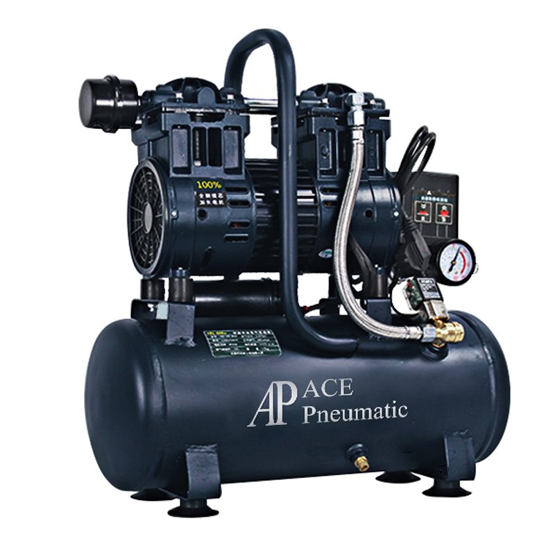 ACE 3hp 12l Compresor De Aire Piston Direct Driven Portable low pressure painting Home decoration Air Compressor Kompressors