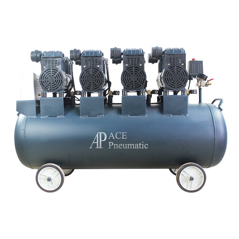 ACE 3hp 12l Compresor De Aire Piston Direct Driven Portable low pressure painting Home decoration Air Compressor Kompressors