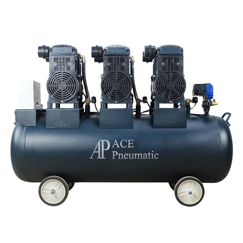 ACE 3hp 12l Compresor De Aire Piston Direct Driven Portable low pressure painting Home decoration Air Compressor Kompressors
