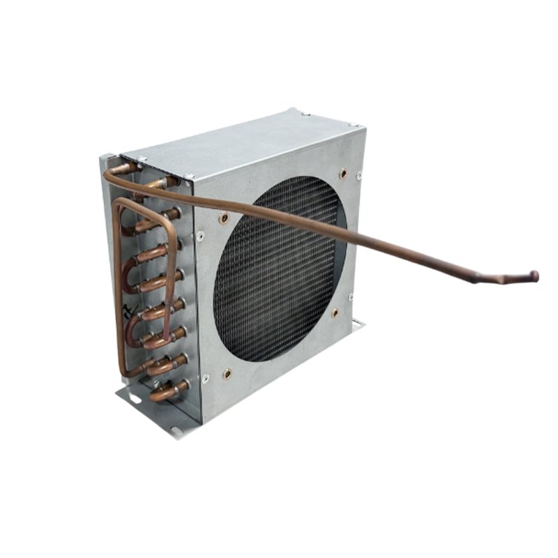 Longhey Refrigeration Components Super Quality Double Air Duct Copper Condenser Coil for Restaurant Food Shop