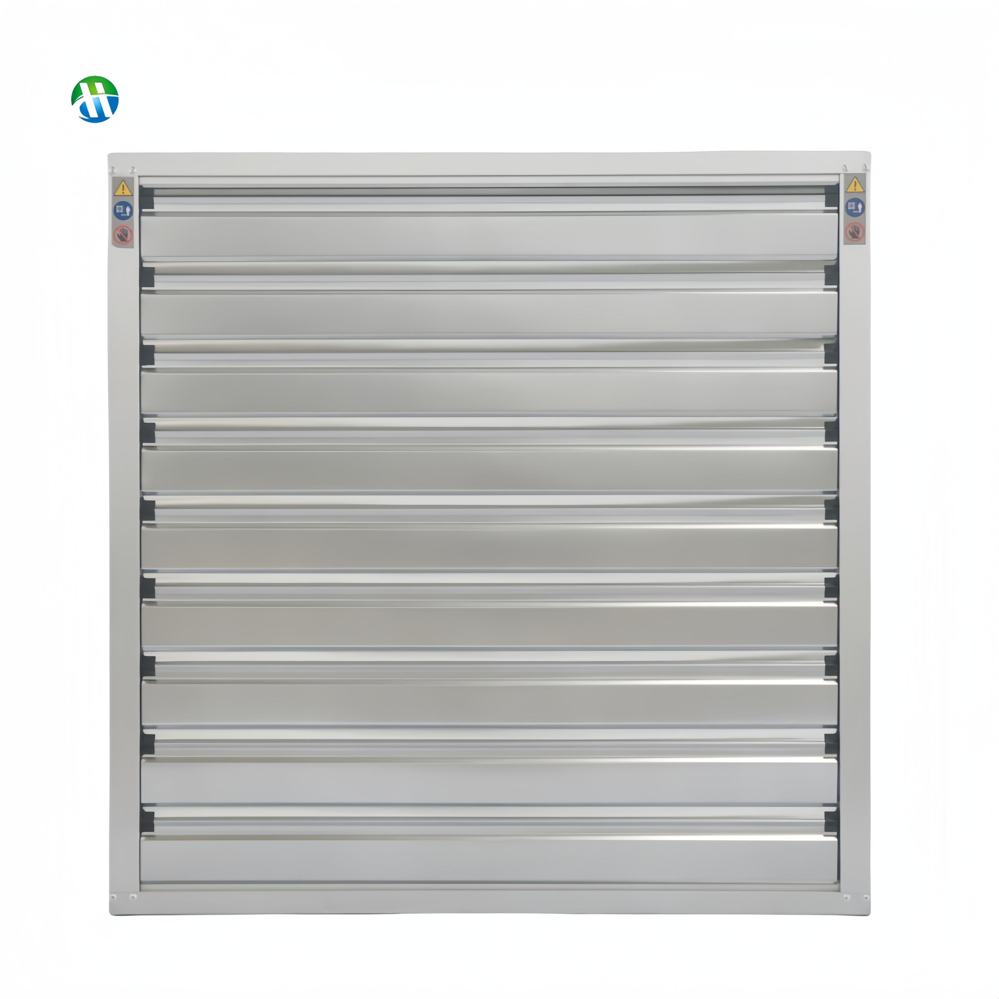 60-Inch 1.5KW 3-Phase Stainless Steel Ventilation Exhaust Fan Wall Mounted 220V/380V AC Customization Support