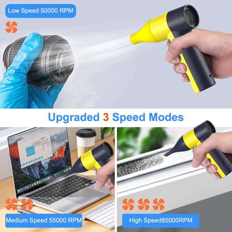 Portable Camping Outdoor Electric BBQ Dust Collector Fan Blower Mini Dust Vacuum Blower