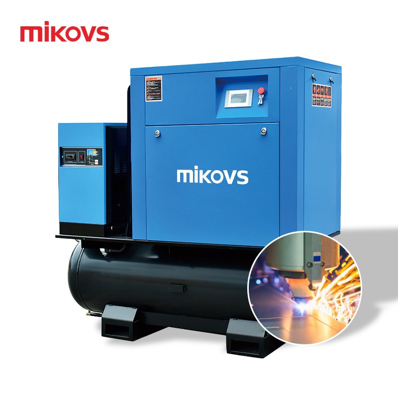 Industrial Use 15kw 20hp Screw Air Compressor for Laser 15kw 20hp 16bar 4 in 1 Direct Drive Type All in One Air Compressor