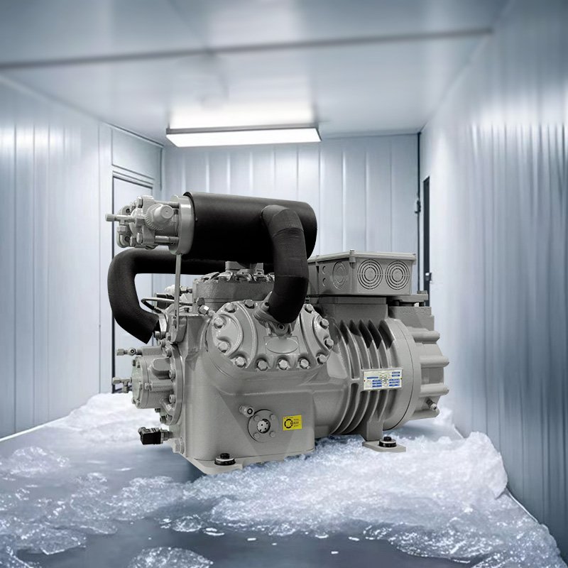18hp German Piston Compressor Unit Air-Cooled Condenser H-Type VB-Type for R22/R404A/R507 Refrigeration Heat Exchange Parts