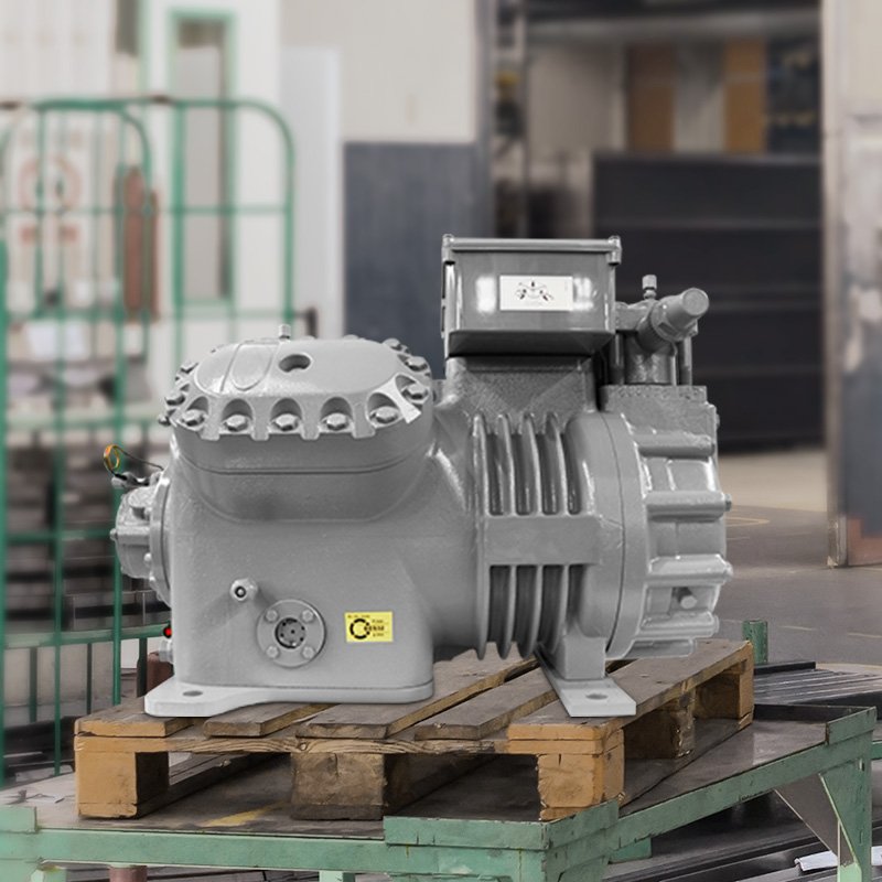 18hp German Piston Compressor Unit Air-Cooled Condenser H-Type VB-Type for R22/R404A/R507 Refrigeration Heat Exchange Parts