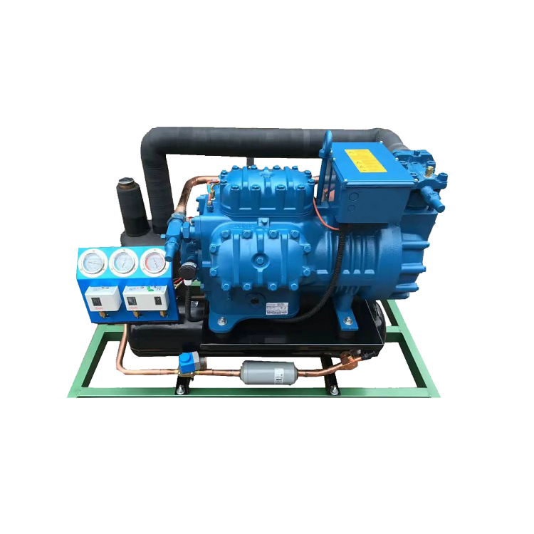 Wholesale Price R22/R404 5HP Piston Compressor Refrigeration Machine Air-cooled Condensing Unit for Cold Storage Room