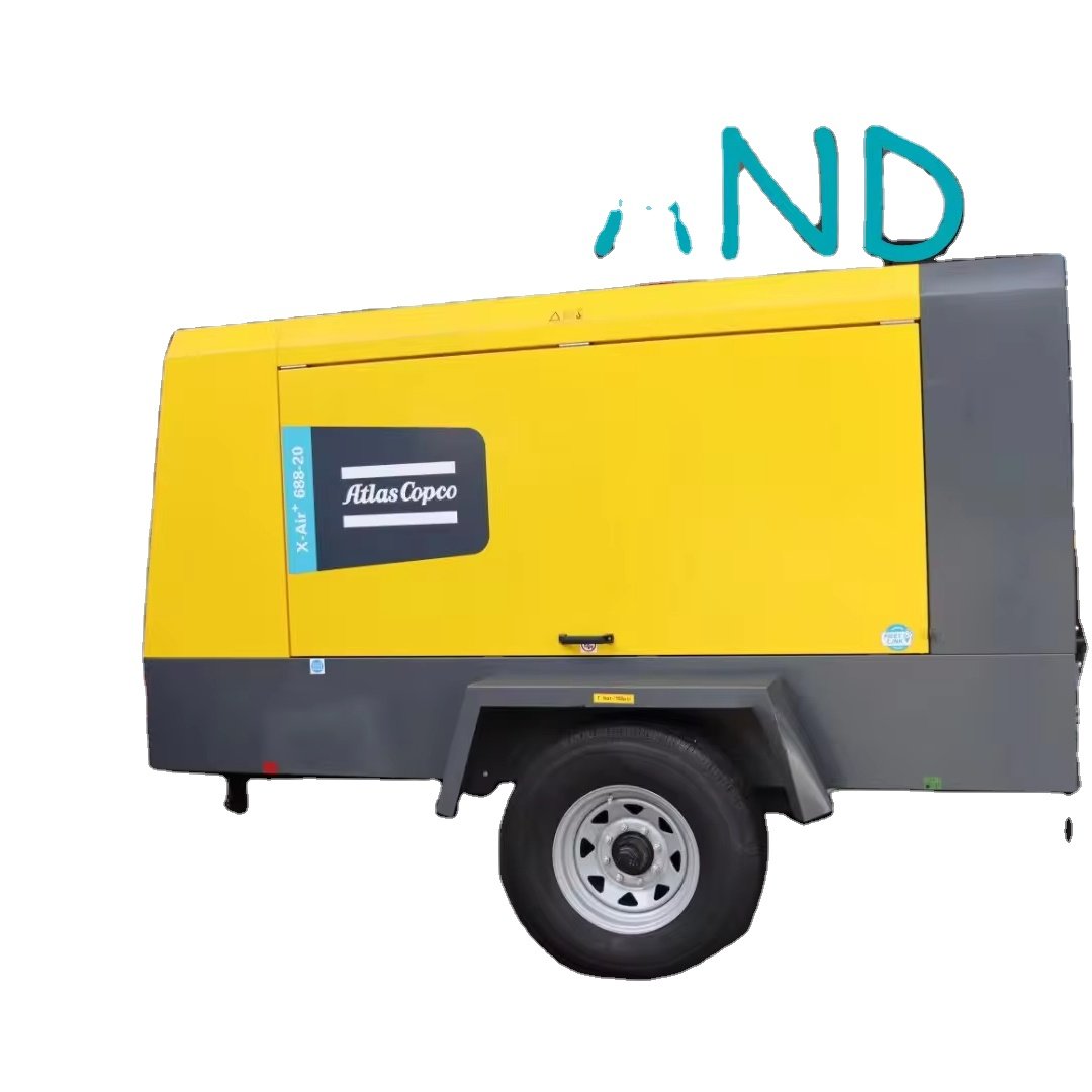 Atlas Copco Diesel Engine Portable Air Compressor XATS800C