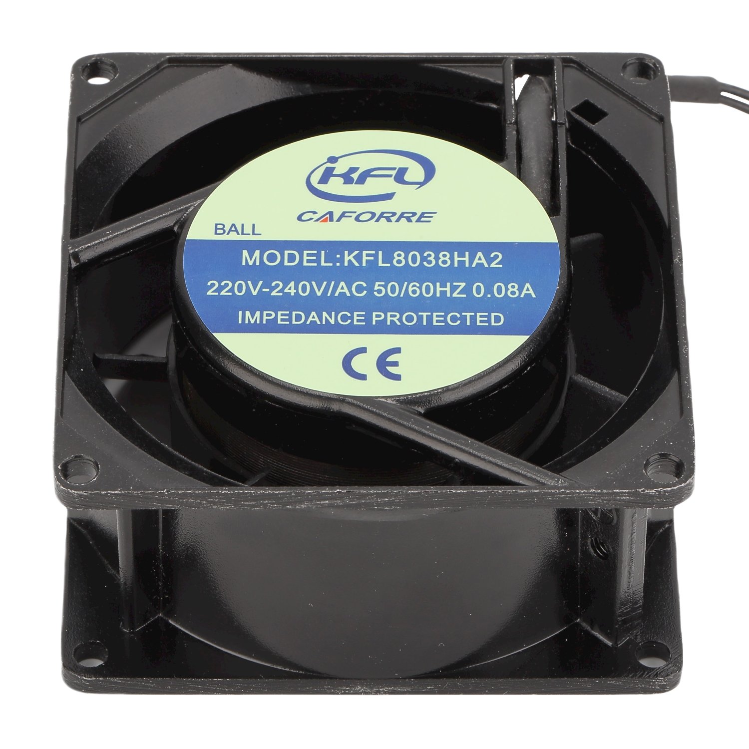 AC Fan Factory Hot Selling 80 X80x38mm Industrial Ventilator Equipment with Custom Axial Flow Fans