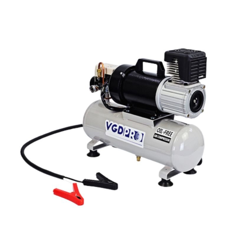 12V High Efficiency Long Duty Cycle DC Panel Solar Mini Air Compressor with 8 Liters tank Low Pressure Auto Cut off for Sale