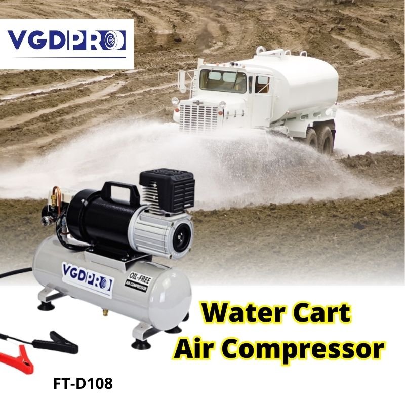12V High Efficiency Long Duty Cycle DC Panel Solar Mini Air Compressor with 8 Liters tank Low Pressure Auto Cut off for Sale