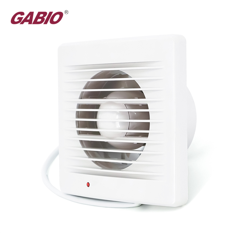 Bathroom Electric AC Exhaust Ventilator Plastic Blade Axial Blower for Home Use OEM & ODM Supported Duct Mount Ventilation Fan