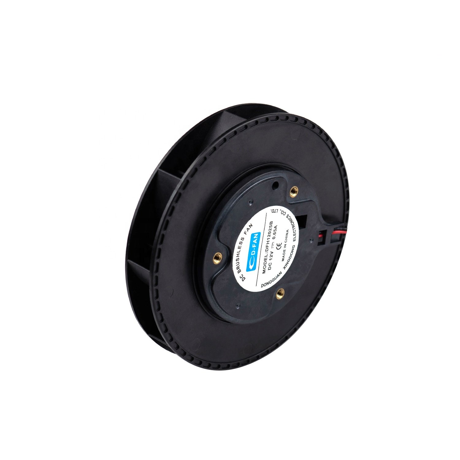 100x25mm Round Double Ball Fans Centrifugal Blower 100mm Dc Frameless Fan 1025