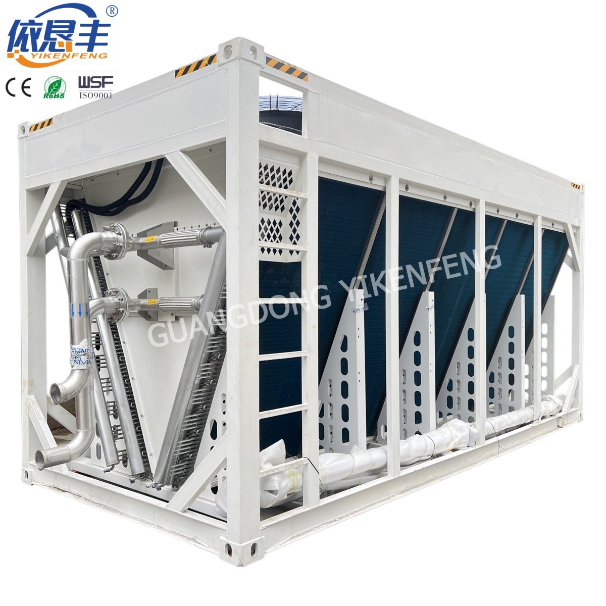 Russia New Dry Cooler Industrial Cooling System Evaporative Air for Data Centre Condenser with Engine Core Components
