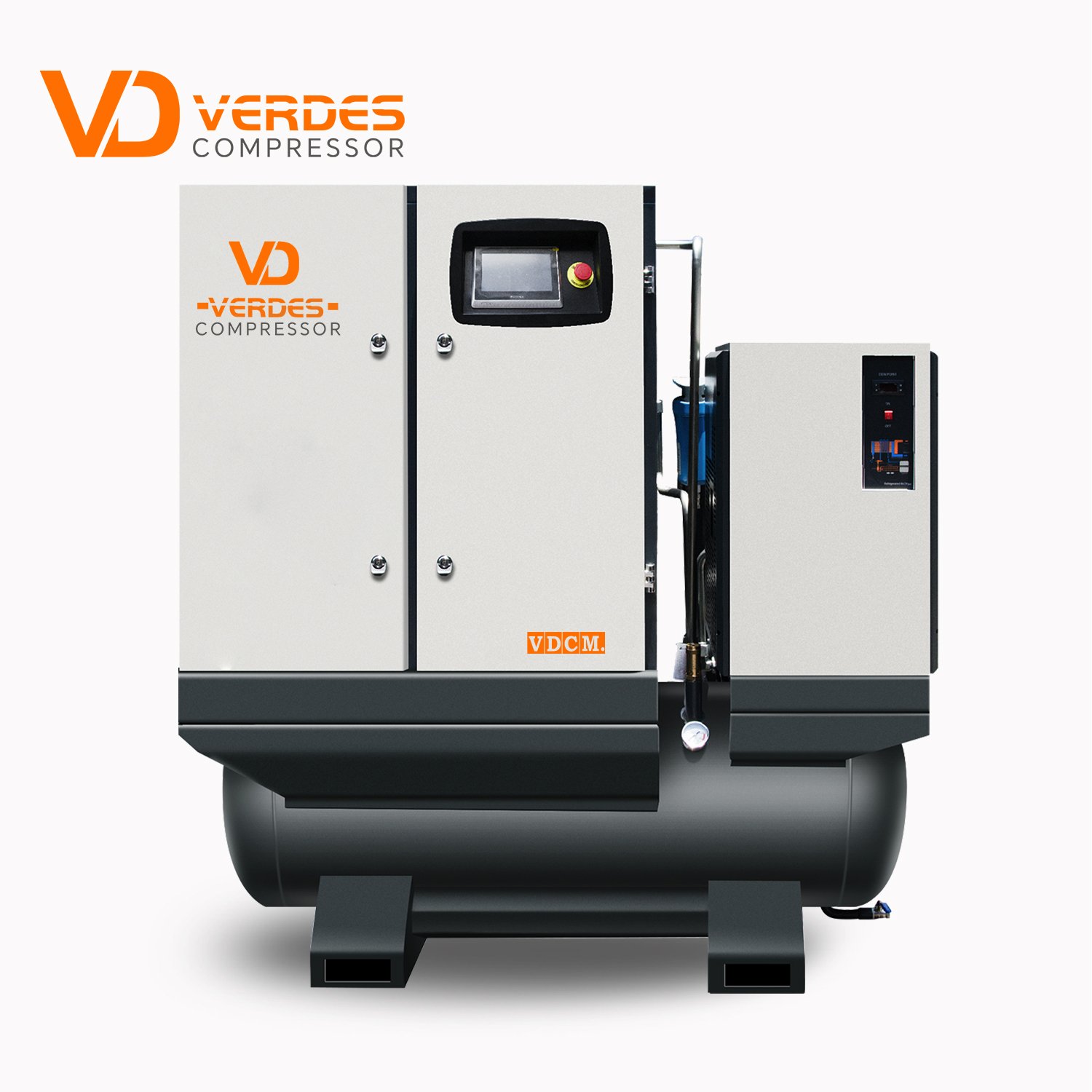 300 500 Liter Compressor De Ar 7.5kw-37 kw Compresor De Aire Industrial 10hp Screw air Compressor for Spray Industrial Sewing