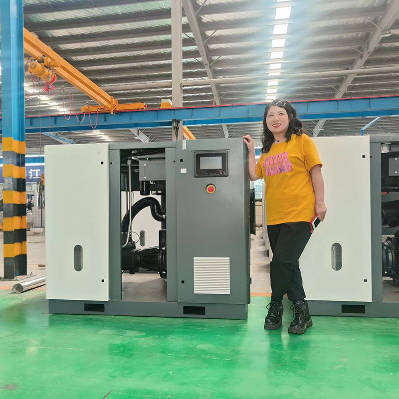IP54 Motor Industrial Compressor Machine 22kw 10bar 7.5kw 10hp Dc Air-compressor Screw air Compressor 30hp for Industry