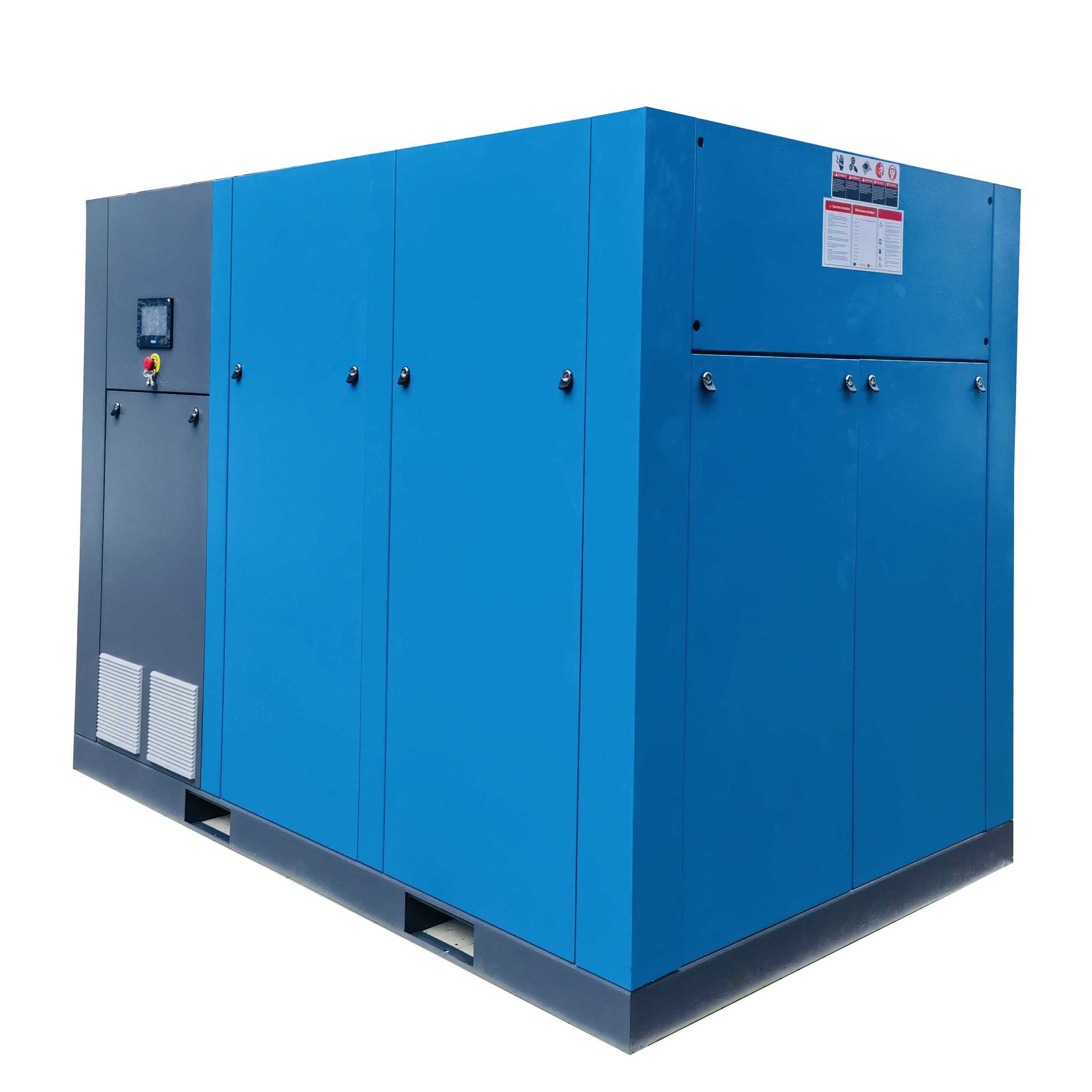 ACE High Efficiency 75kw 100hp 160kw 220hp Double Motor Double air End Double Frequency Screw air Compressor