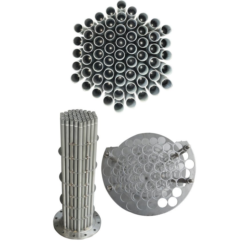 Customized Industrial Heat Exchanger Marine Marine Tube Bundle Seawater Cooling Condenser ISO Certified air Conditioning Unit