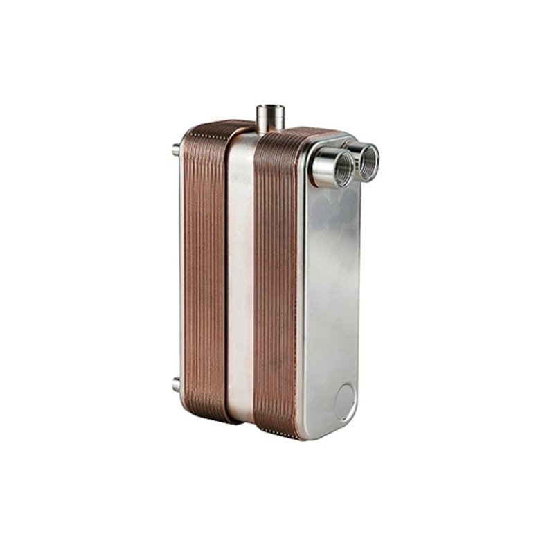 Stainless Steel Water Cooled Condenser Brazed Heat Exchanger Refrigeration Heat Exchanger Parts 304SS Plate Heat Exchanger