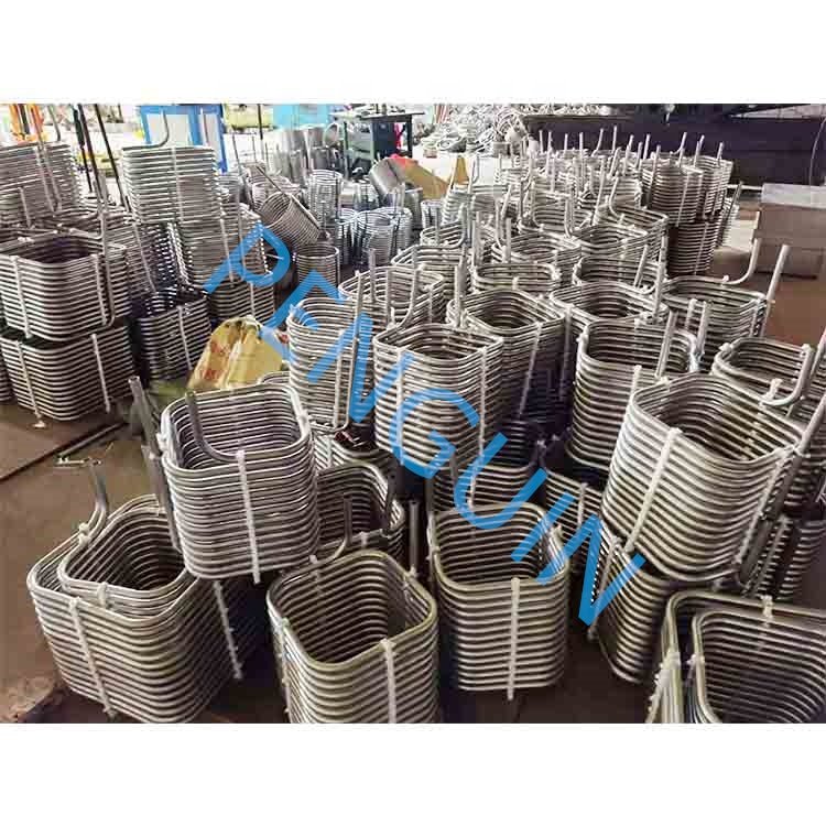 Aluminum Fin Air Cooled Condenser for Cold Room Refrigeration Condensing Unit Copper Condenser Coil