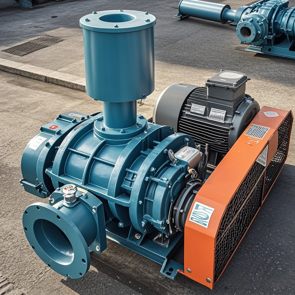 Industrial Roots Blower Biogas Conveying Packing Seal Electric Root Blower Root air Blower