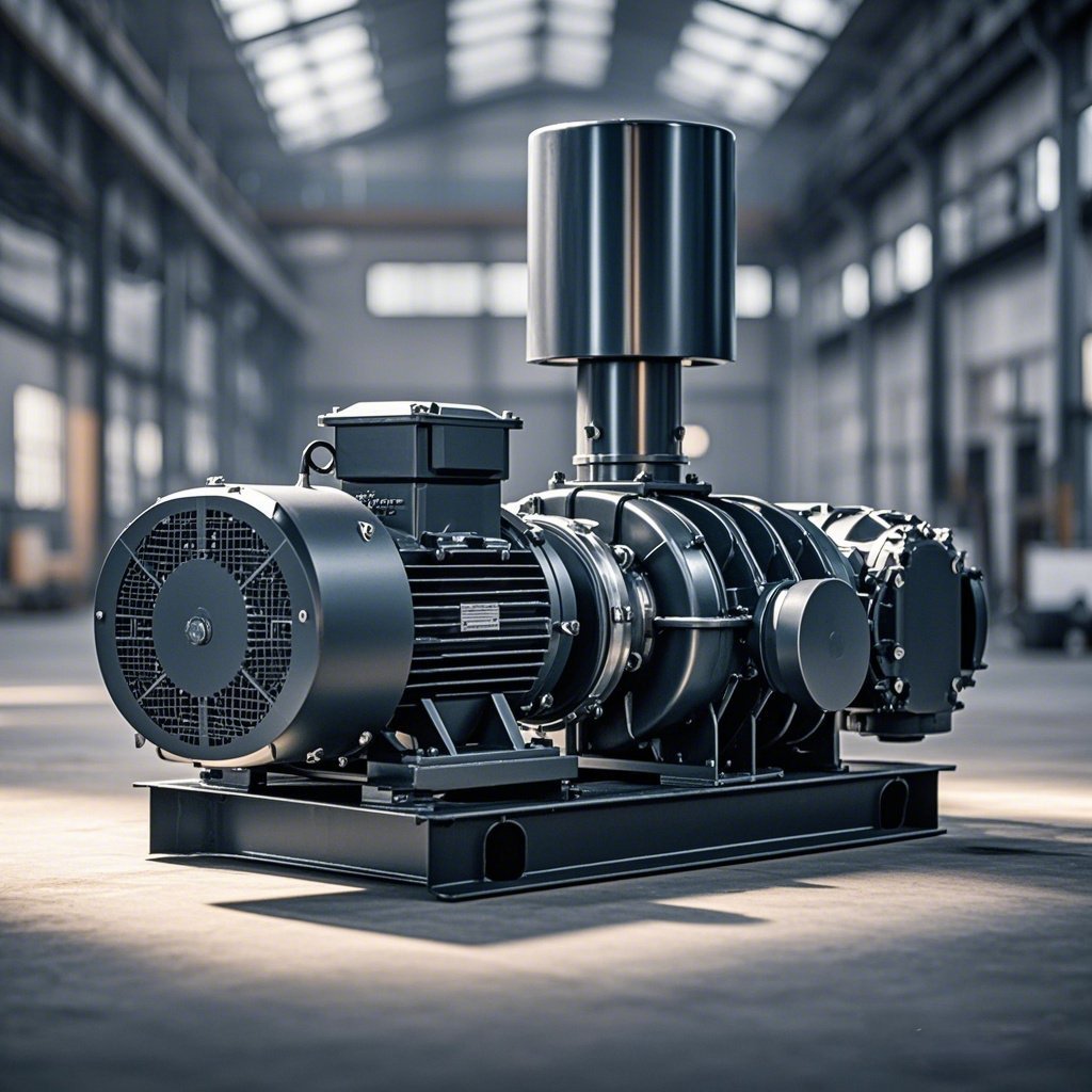 Industrial Roots Blower Biogas Conveying Packing Seal Electric Root Blower Root air Blower