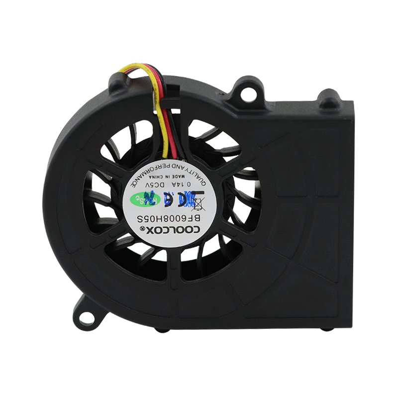 CoolCox 60mm Dc Brushless Mini Blower Fan,60x55x8.8mm, air Blower Cooling Fan air Cooler Suitable for Projector,navigator