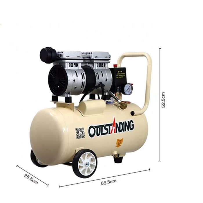 30L 50L Industrial Air Compressor Oil Free Portable Small Silent Air Compressor