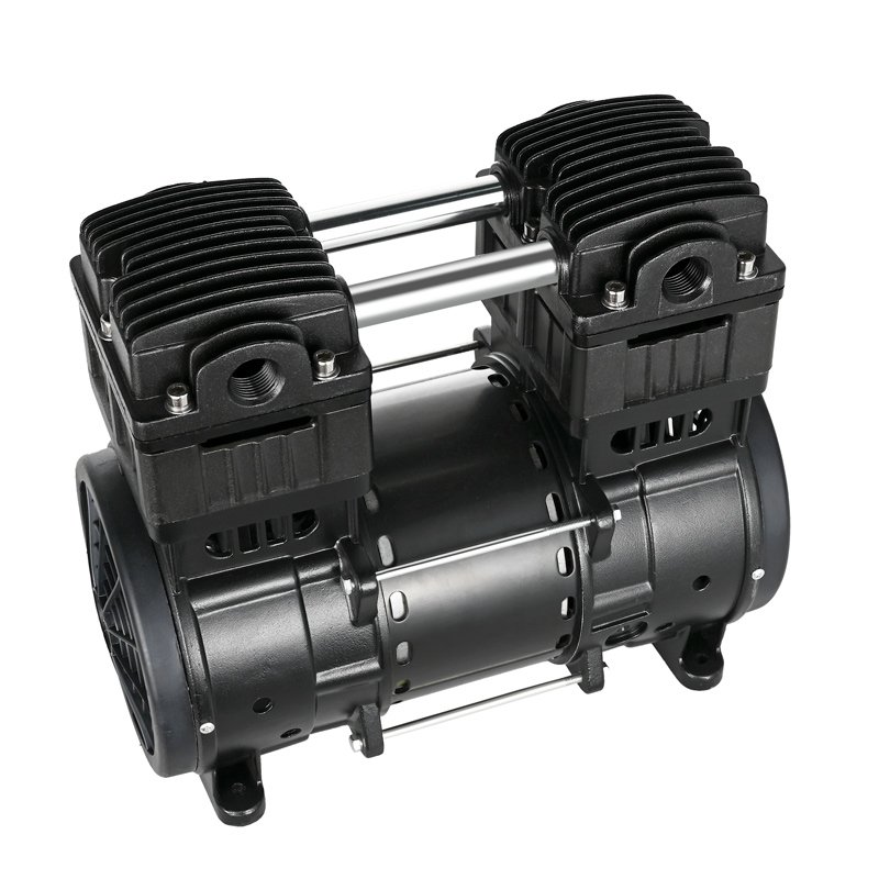 Air Compressor 2 Cylinders 1500w Oil Free Silent Air-compressor Machines Industrial Air Compressor 260 Liter