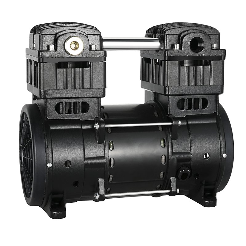 Air Compressor 2 Cylinders 1500w Oil Free Silent Air-compressor Machines Industrial Air Compressor 260 Liter