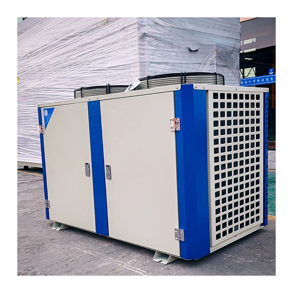 Manufacture FNU Type Condenser Industrial Piston Refrigeration Compressor Condensing Unit