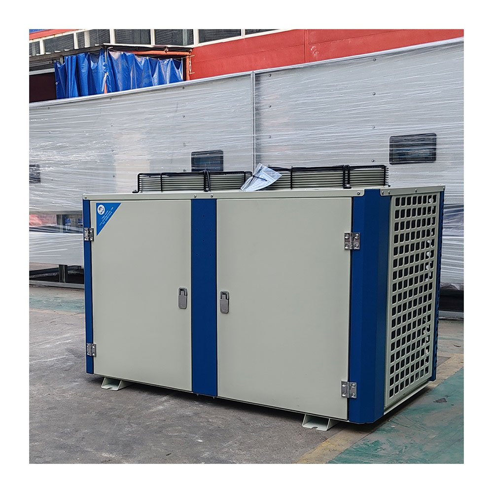 Manufacture FNU Type Condenser Industrial Piston Refrigeration Compressor Condensing Unit