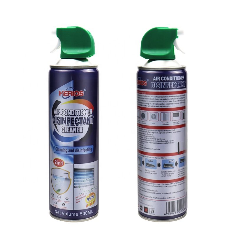 500ML Foaming Air Conditioner Cleaner Spray Remove Dust Freeze Coil Filter Cleaner