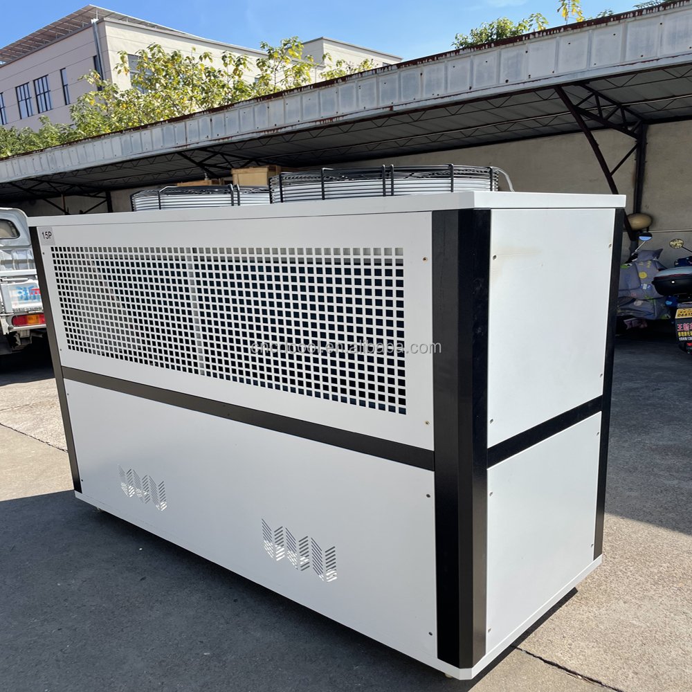 CEHNDA 35HP Air Cooled Condensing Unit Big Capacity 6 Fans with Triple Compressors 380V 50HZ 220V Core Component Motor Box Type