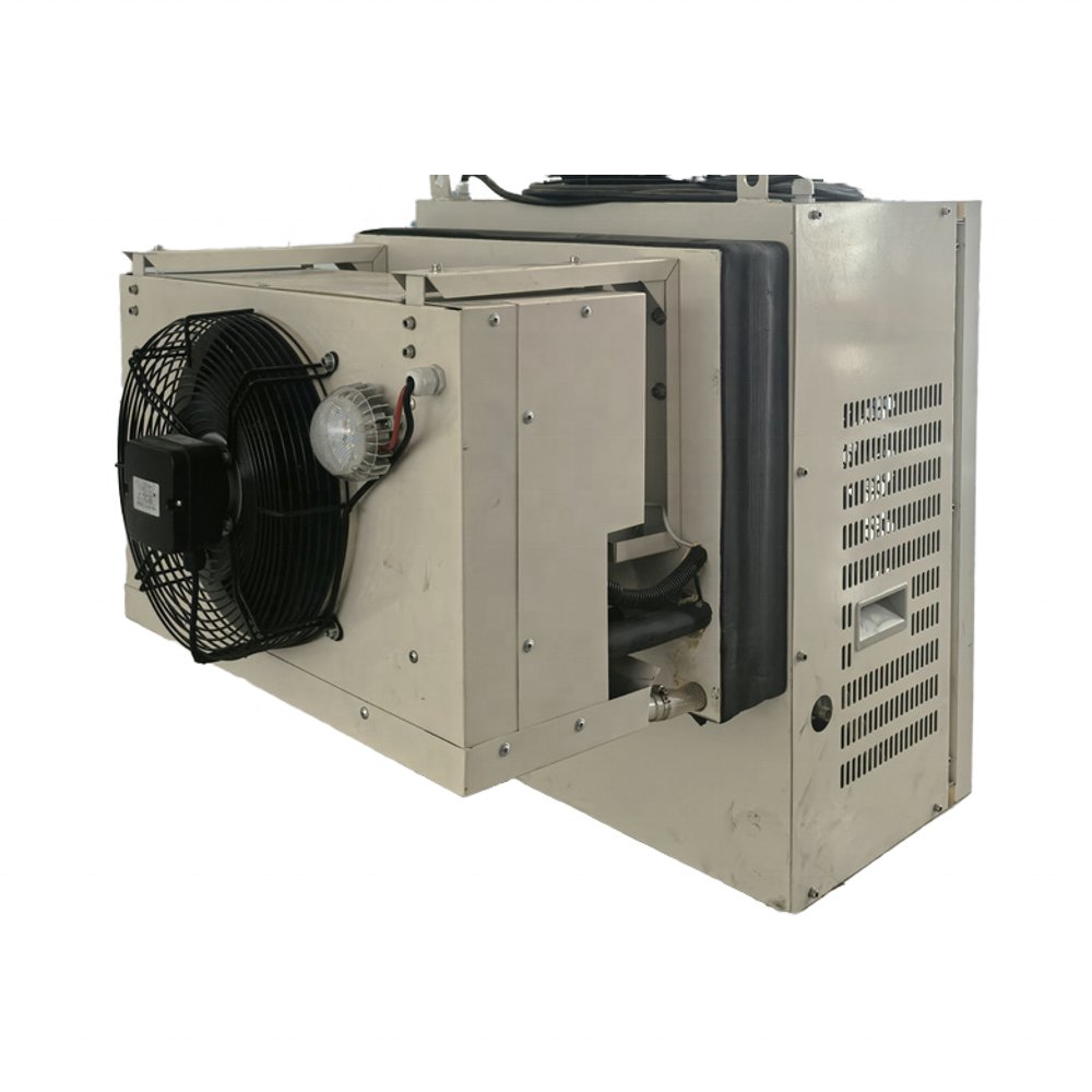 220V 1.5P Bitzer Condensing Unit New Bitzer Compressor Energy-Saving Automatic Air Cooler Side Mounted Installation Used Motor