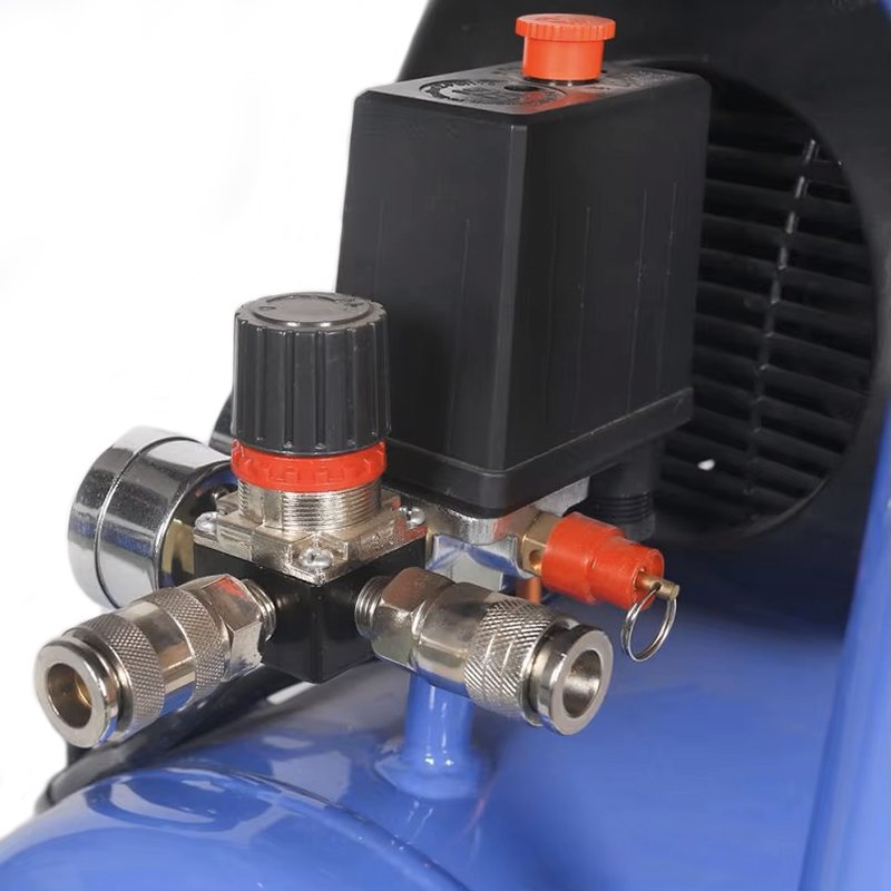 SPERAN Compresor Para Pintar Coches Portable 2Hp 24L Direct-Driven Piston Air Compressor