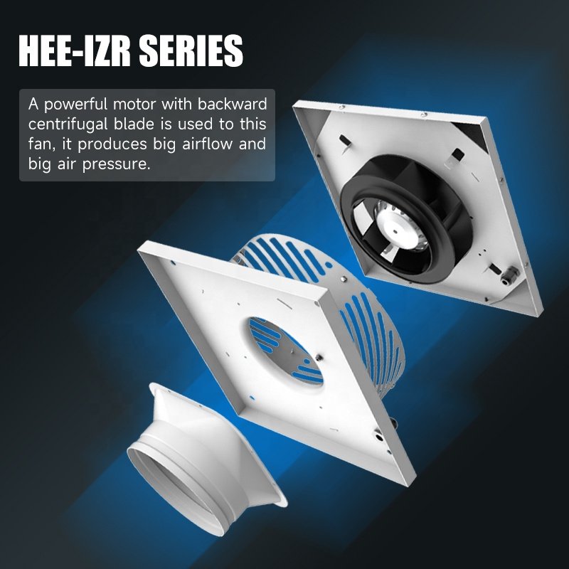 Factory Direct Supply Metal case Top Roof Ventilation Mounting Fan Roof Ventilation Turbine for Exhaust Fan HFEE-150IZR
