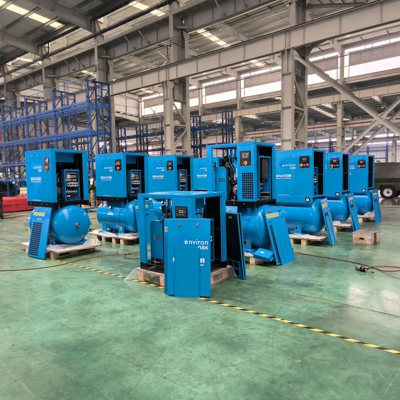 Good Price Motor Industrial Compressor Machine 11kw Air-compressor 8 Bar Screw Air Compressor for Industry