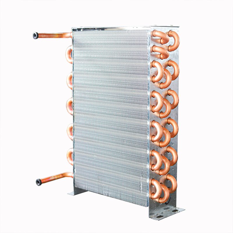 3/8 Copper Tube Chiller Evaporator Coil Air Cooled Condenser