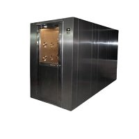 CE/ISO/GMP 99.995% HEPA Filter Coated Steel/ Stainless Steel Air Shower for Personnel Decotaimination