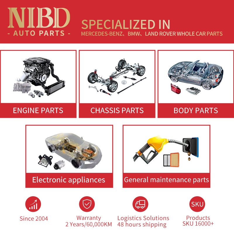 NIBD for Mercedes C Class W205 E Class W213 GLC W253 Condenser Air Conditioning A0995000454 0995000454