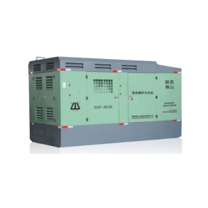 Stable Operation Intelligent Control High Pressure Prototype Diesel Screw Air Compressor for Corrosion-Resistant Materials