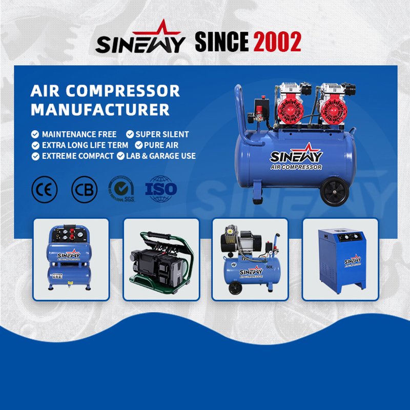 The Quietest Chinese Super Silent 220V Oilless Medical Compressors Dental Air Compressor