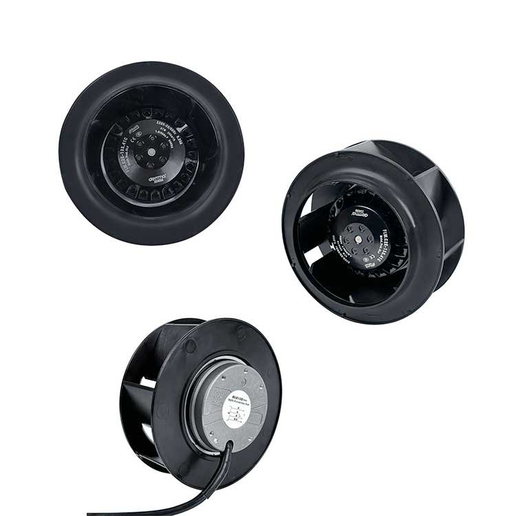 AC 133mm Industrial Ventilation High Speed Custom Centrifugal Fans for Biological Control Systems